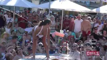 Key west fest sluts insane pussy twerk pool party video porno