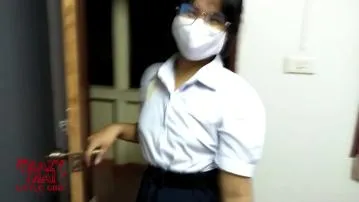 Asian teen sex in thai uniform video porn