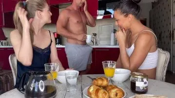 Desayuno con cayenne klein y cassie del isla video porno