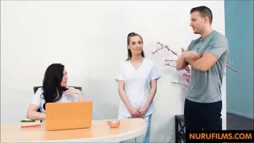 Dude receives 4 hand massages video porn