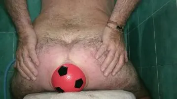 Estancia culo con 12cm de ancho bola inflable video porno